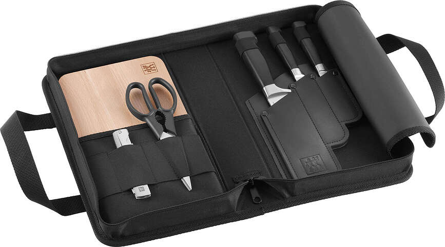 Cuchillos de Cocina Four Star, con estuche de transporte, Set de 4 piezas