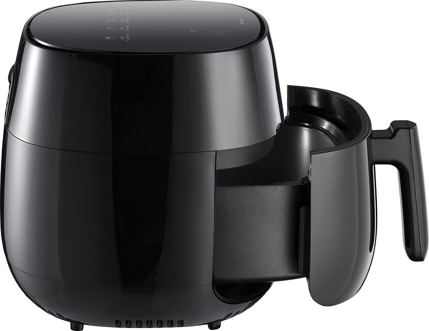 Electrics Air Fryer Friteuse sans huile, 4 L, noire