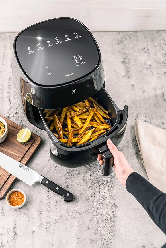 Electrics Air Fryer Friteza na vrući zrak 4 L crna