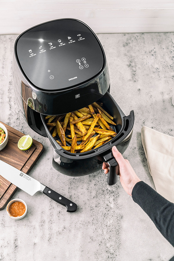 Electrics Air Fryer Φριτέζα Αέρος, 4 λίτρα, μαύρη