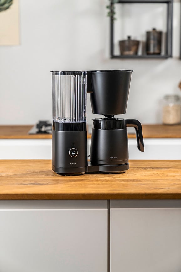 Enfinigy Aparat za filter kavu 1,25 l crni