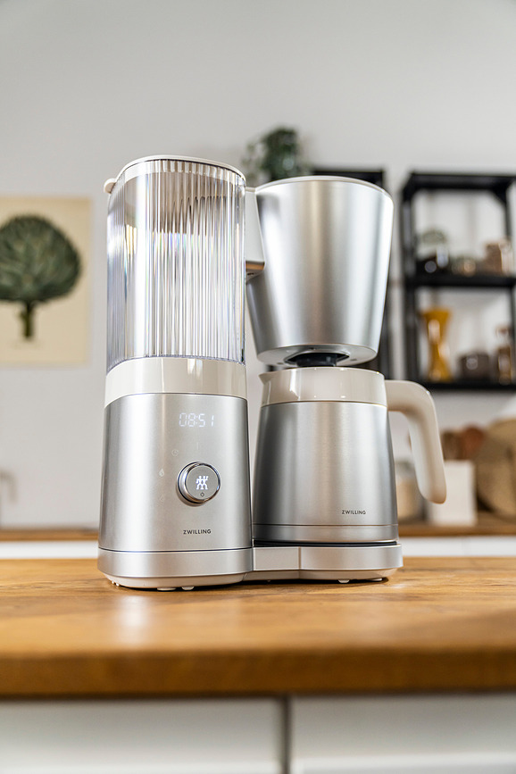 Enfinigy Cafetière à Filtre, 1,25 L, noire