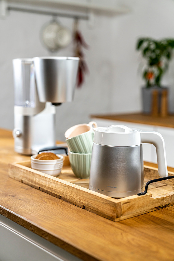 Enfinigy Cafetière à Filtre, 1,25 L, noire