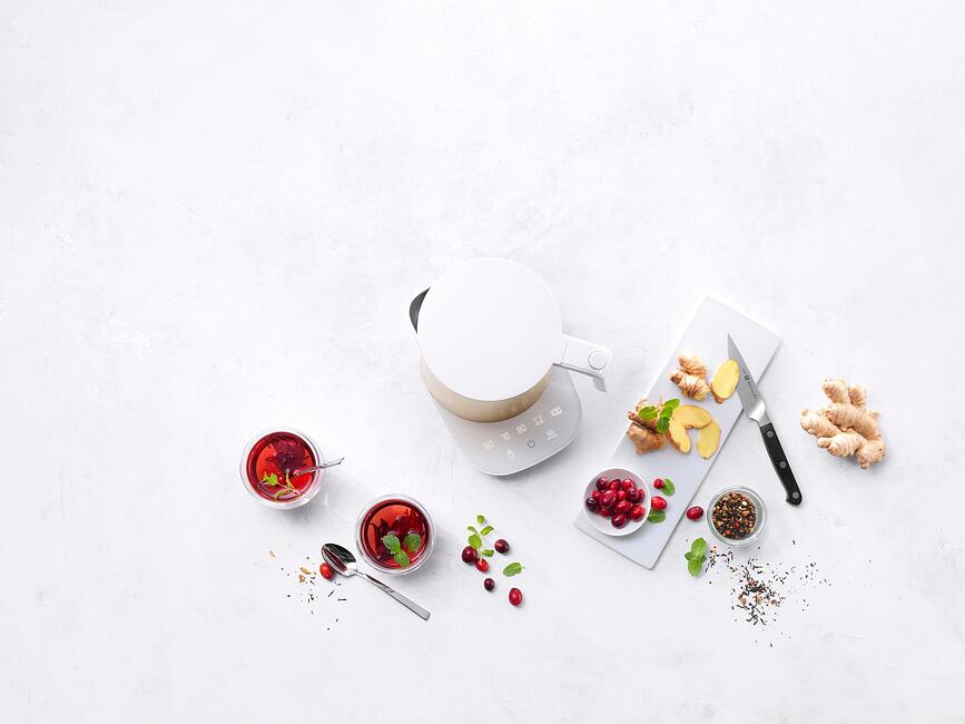 Enfinigy Električni grelnik vode z regulacijo temperature, črn