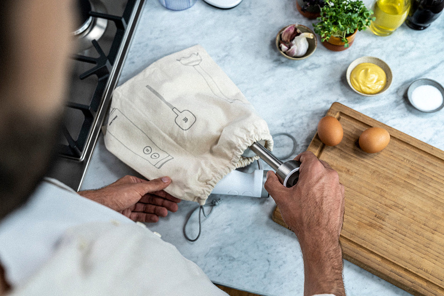 Enfinigy Mixeur Plongeant, blanc