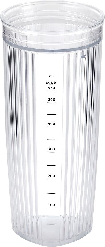 Enfinigy Δοχείο για Μπλέντερ, με καπάκι κενού, 550 ml, μαύρο