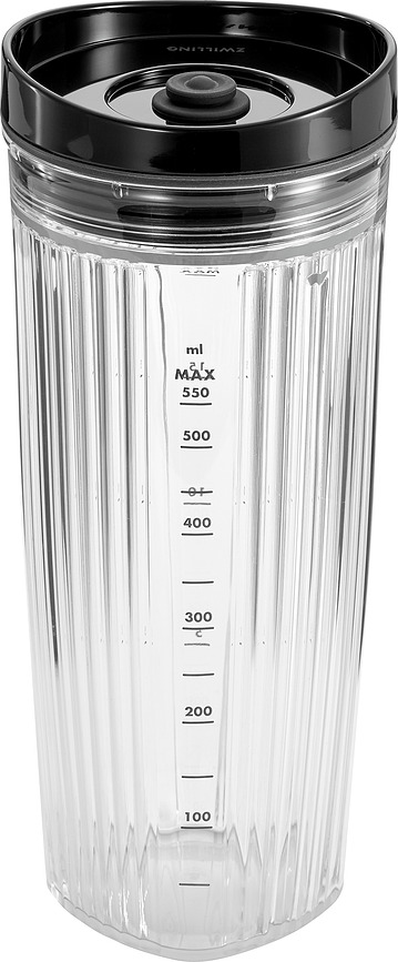 Enfinigy ΜΠΟΥΚΑΛΙ για μπλέντερ, με καπάκι κενού, 550 ml