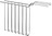 Enfinigy Pince à Sandwich pour grille-pain, petite, blanche