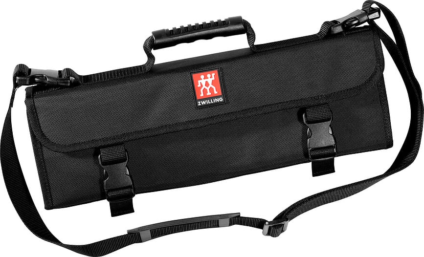 Estuche Portacuchillos Zwilling, 7 compartimentos, con correa para el hombro