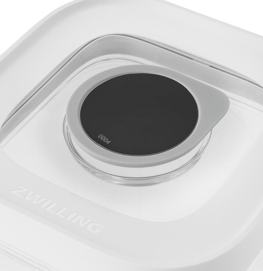 Etiquetas para recipientes al vacío Fresh & Save Cube, con rotulador de tiza, Set de 11 piezas