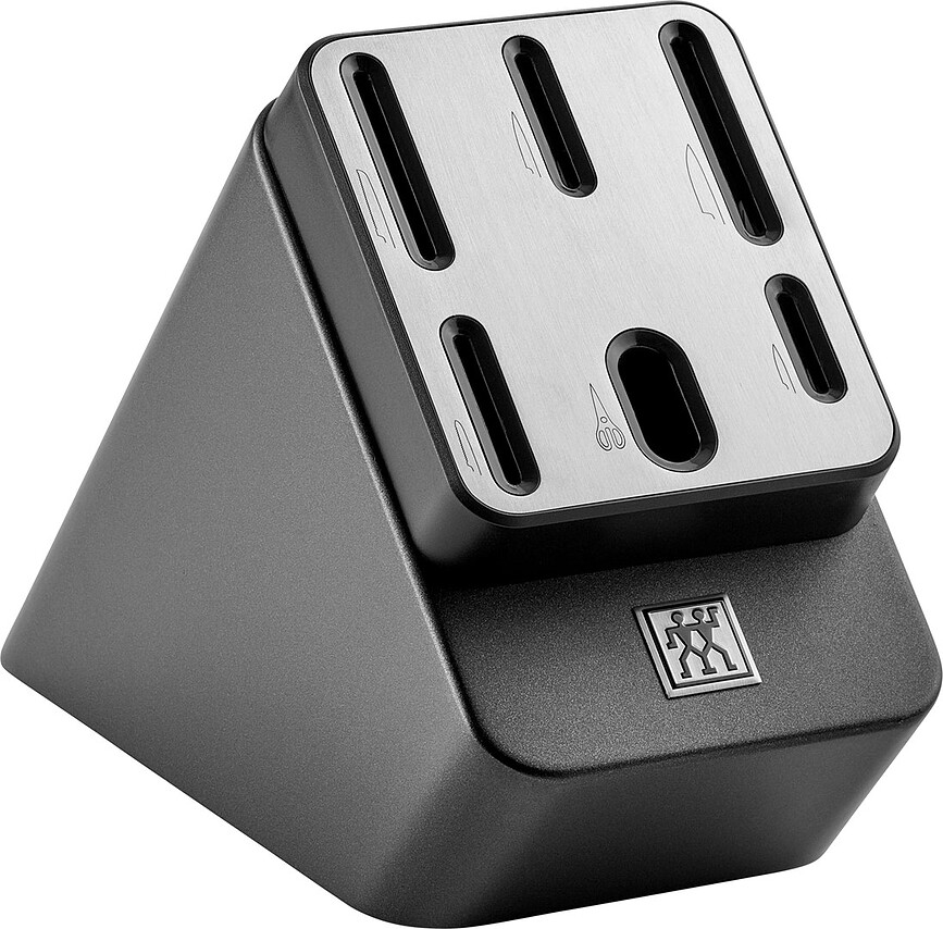 Four Star 2.0 Bloc à Couteaux auto-affûtant, avec 5 couteaux et ciseaux, Set 7 pièces