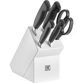 Four Star Block with 4 knives and scissors white