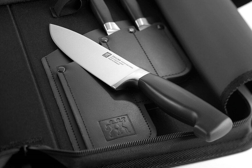 Four Star Couteaux de Cuisine avec mallette de transport, Set 4 pièces