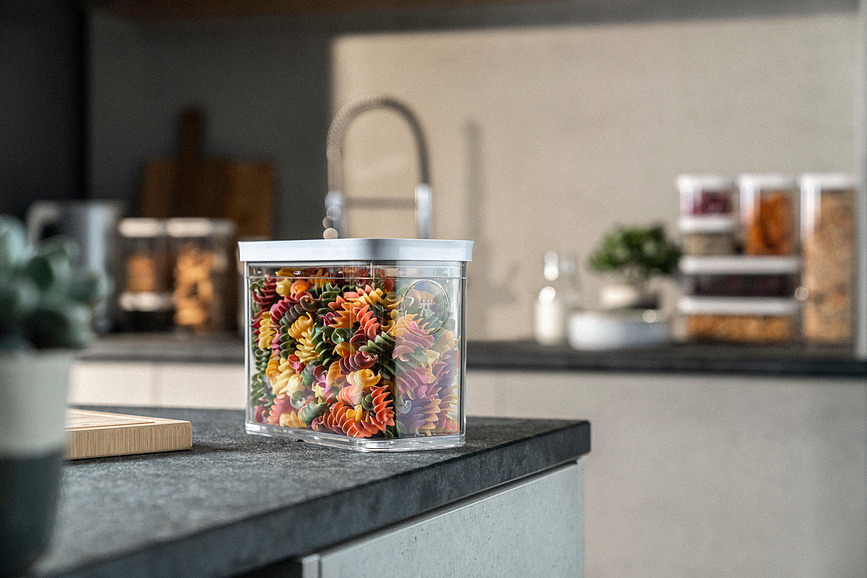 Fresh & Save Cube Récipient sous vide, 320 ml, gris