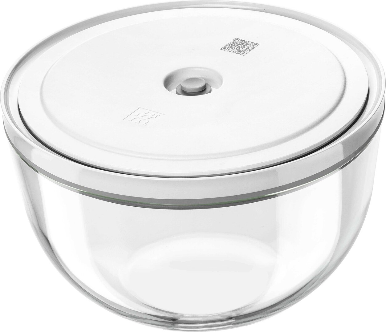 Fresh & Save Cube Küchenschüssel mit Deckel 4 l, Glas