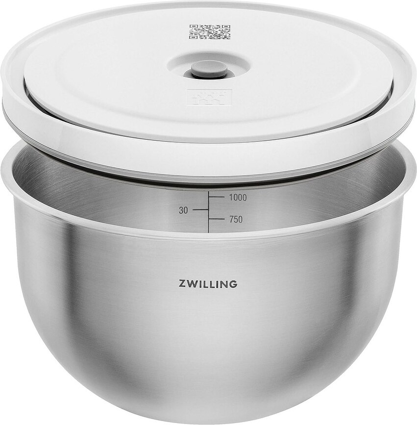 Fresh & Save vacuümschalen van staal met zakken en pomp, 5-dlg.