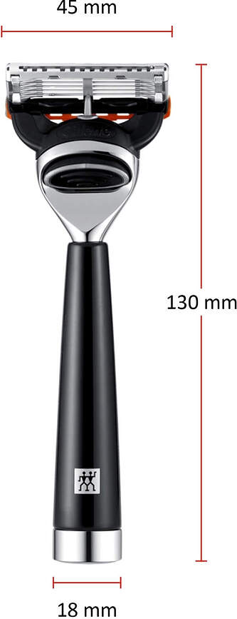 Gillette Fusion Classic Shaving Razor, 3-piece set