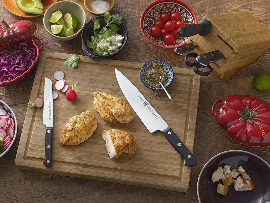 Gourmet Μαχαίρι γενικής χρήσης, οδοντωτό, 13 εκ.