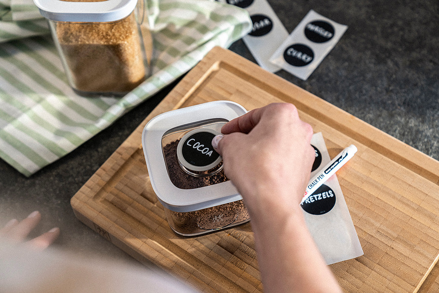 Guías de Posicionamiento para etiquetas Fresh & Save Cube, 3 unidades