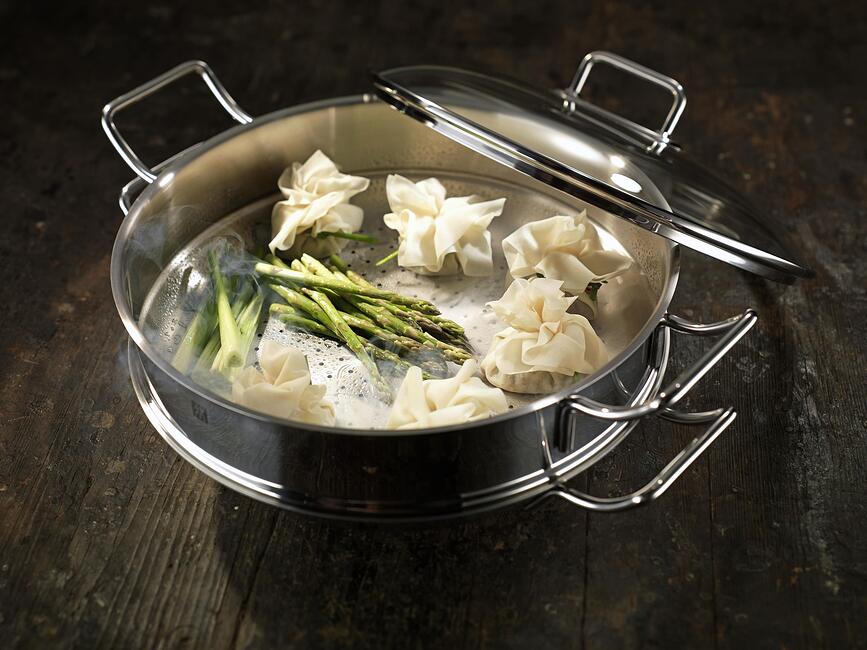 Cesta para Cocinar al Vapor Zwilling Plus, 24 cm