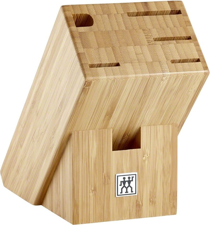 Juego de Cuchillos Gourmet, con bloque, tijeras y afilador, Set de 7 piezas