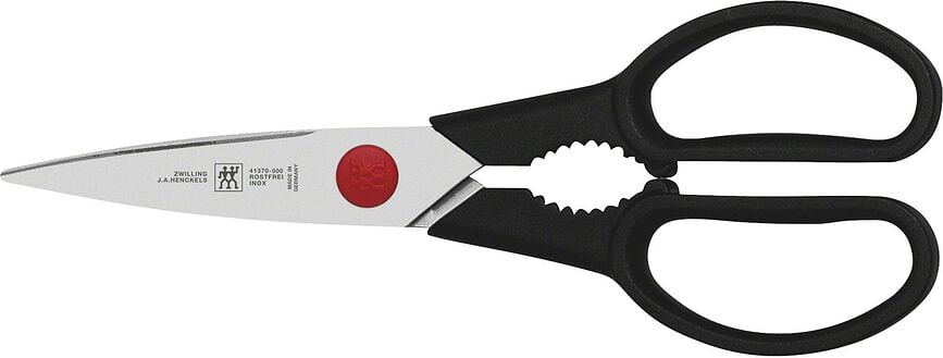 Juego de Cuchillos Gourmet, con bloque, tijeras y afilador, Set de 7 piezas