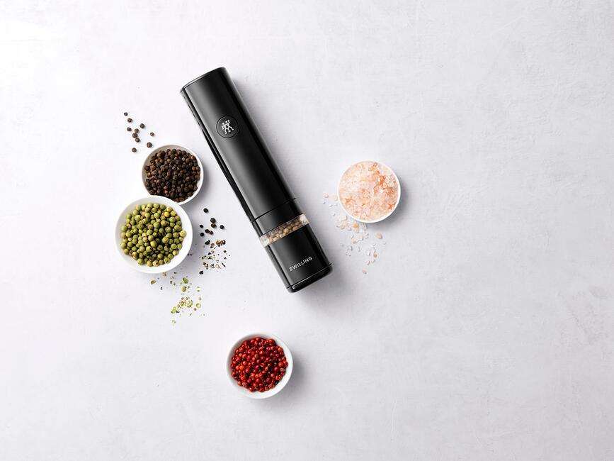 Molinillos de especias Enfinigy, Pack de 2