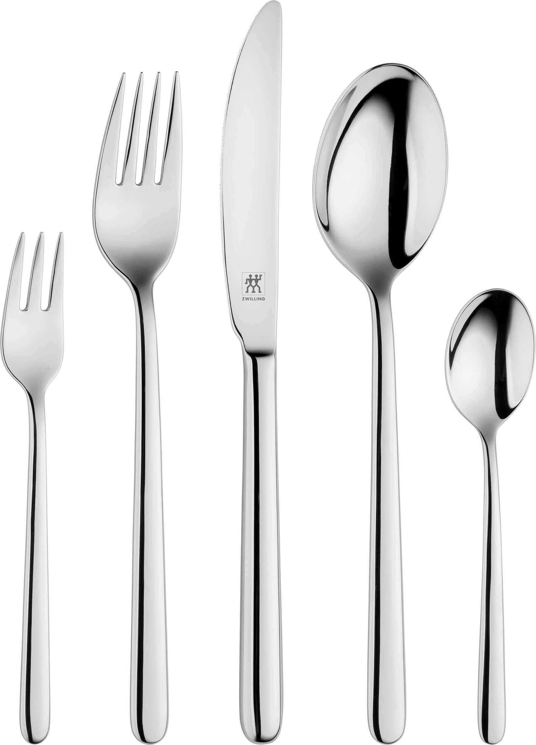 Newcastle Besteckset, Edelstahl, 30-teilig