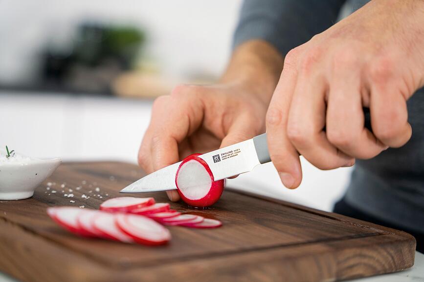 Now S Bloc de Couteaux avec 3 couteaux, noir