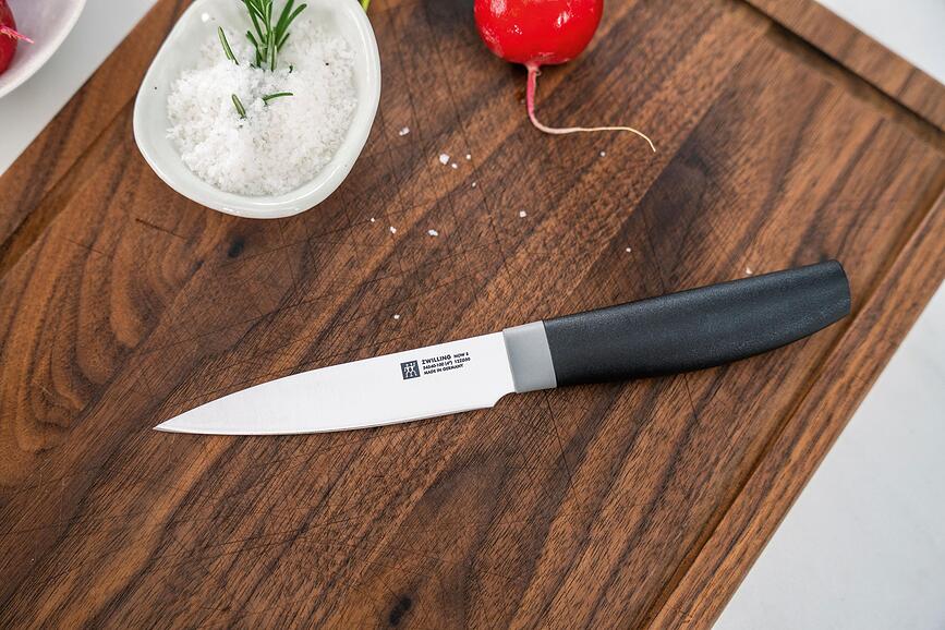 Now S Block with 4 knives, scissors and sharpener black