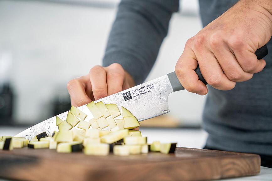 Now S Σετ Μπλοκ Μαχαιριών, με 3 μαχαίρια, μαύρο