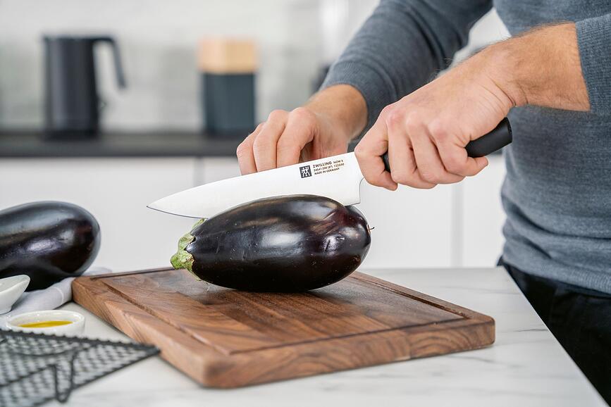 Now S Set Noževa u Bloku crni Set od 4 dijela