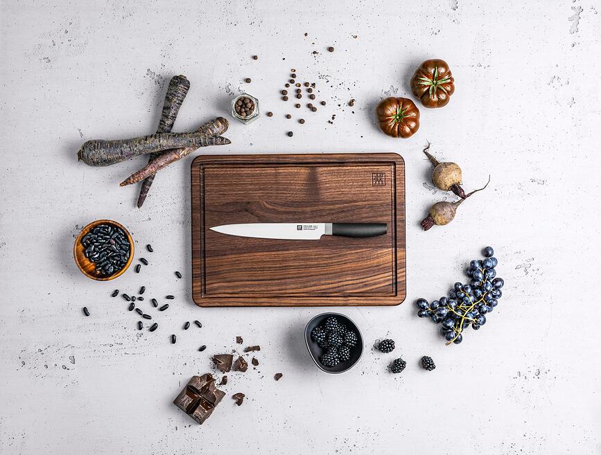 Now S Set Noževa u Bloku crni Set od 4 dijela