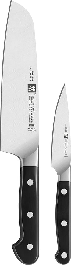 Nôž Santoku a nôž na zeleninu Zwilling Pro 2 diely