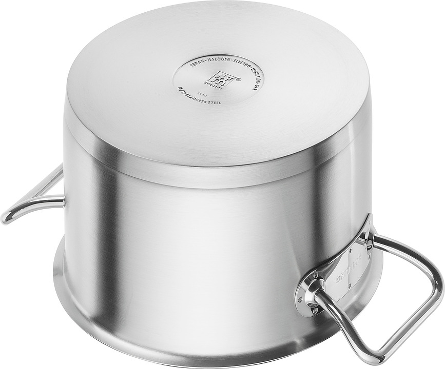 Olla alta Zwilling Pro, 13,3 L, con tapa