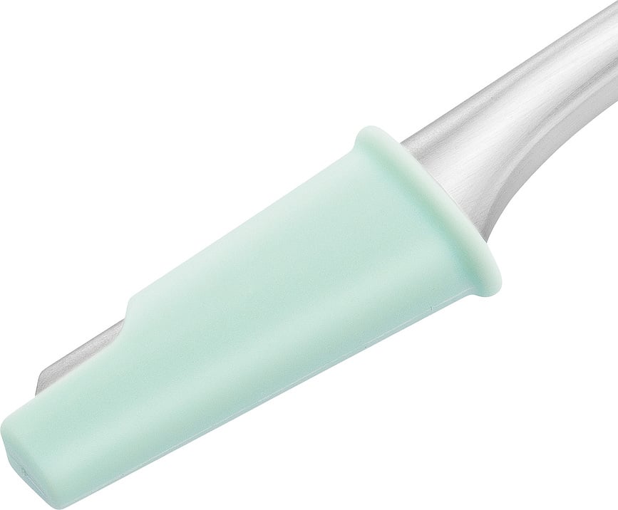 Perfilador facial Premium, 15 cm, con 3 cuchillas y accesorio, Set de 5 piezas