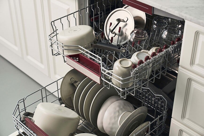 Pure Σετ Κατσαρολών με κατσαρολάκι και 2 καπάκια, κρεμ, Σετ 5 τεμαχίων