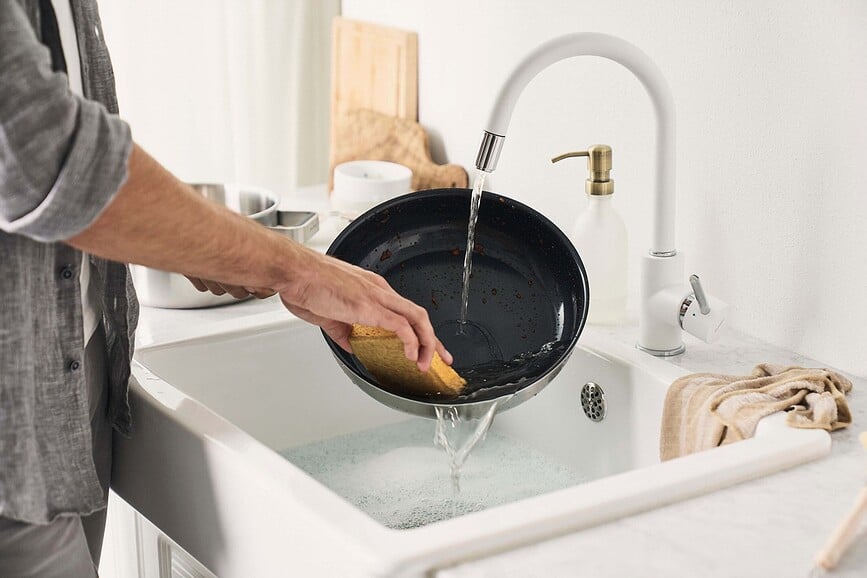 Pure Τηγάνι ρηχό, 28 εκ., ανοξείδωτο ατσάλι