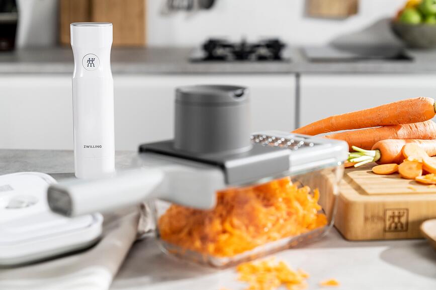 Rallador Z-Cut, con cortador y 3 cuchillas