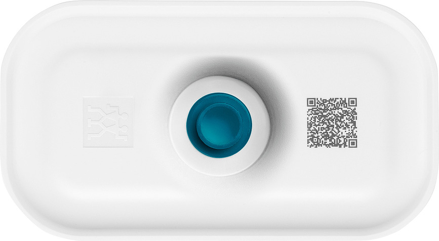 Contenedor al vacío Zwilling Fresh & Save, 1 L, verde azulado