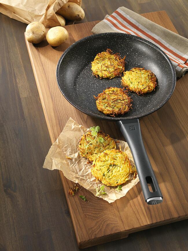 Sartén antiadherente efecto granito Marquina Plus, 24 cm