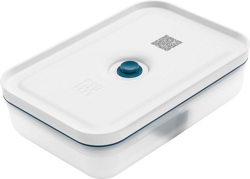 Set de Almacenamiento al Vacío Zwilling Fresh & Save, tallas M/L, azul marino, con bomba y bolsas, Set de 17 piezas