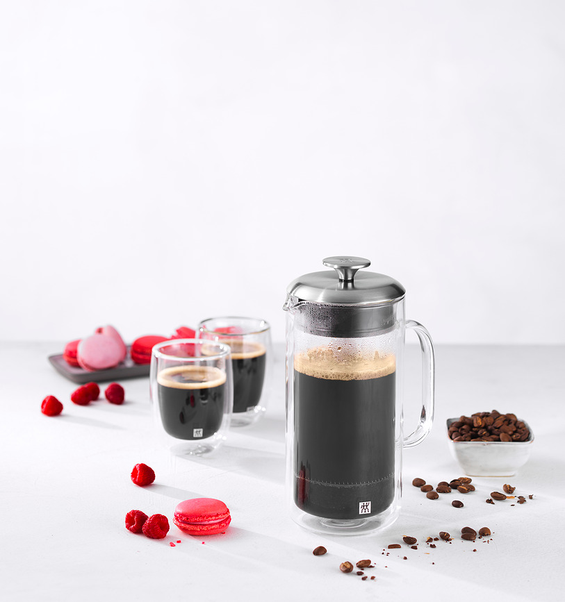 Sorrento Plus Cafetière à Piston 750 ml