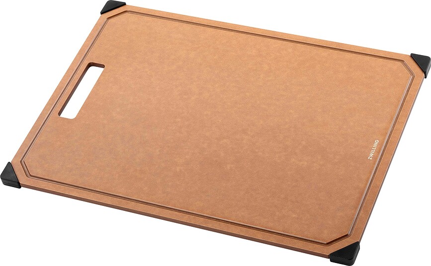 Tabla de Cortar de fibra de madera Zwilling, 30 x 42 cm, negra