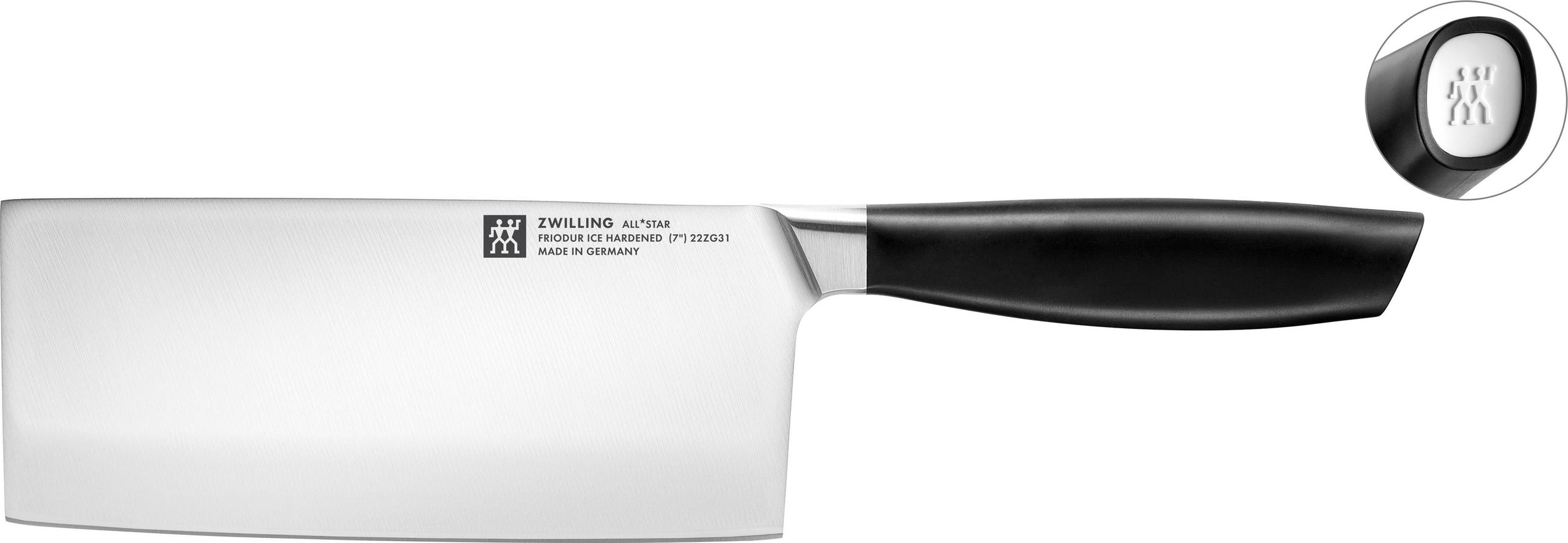 Tasak chiński All Star 18 cm biały