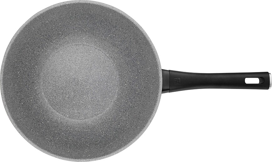 Terreno Plus Wok, 28 cm, siv