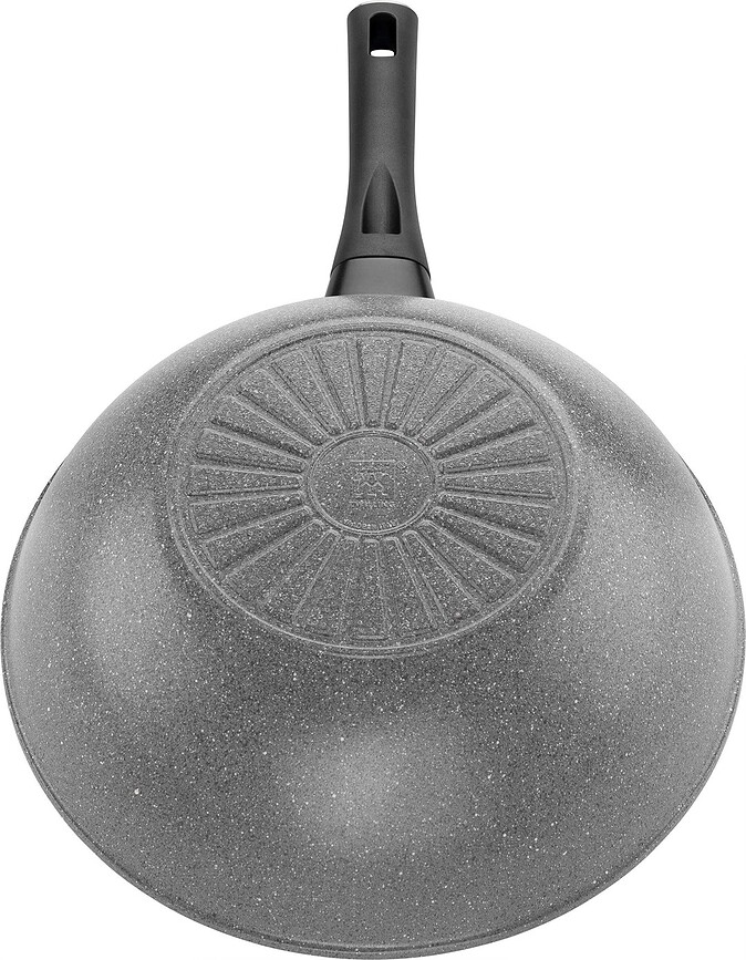 Terreno Plus Wok 28 cm sivi