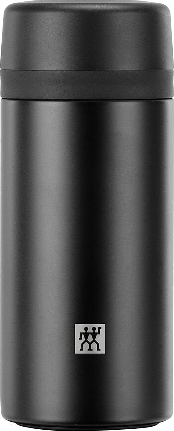 Thermo Bouteille Isotherme avec infuseur à thé, 420 ml, noire