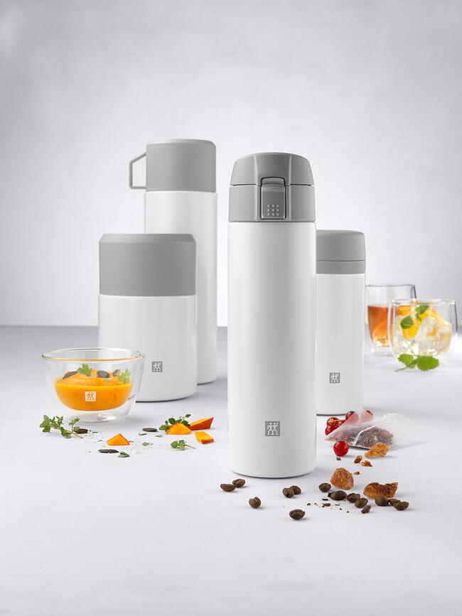 Thermo Mug Isotherme 450 ml, blanc