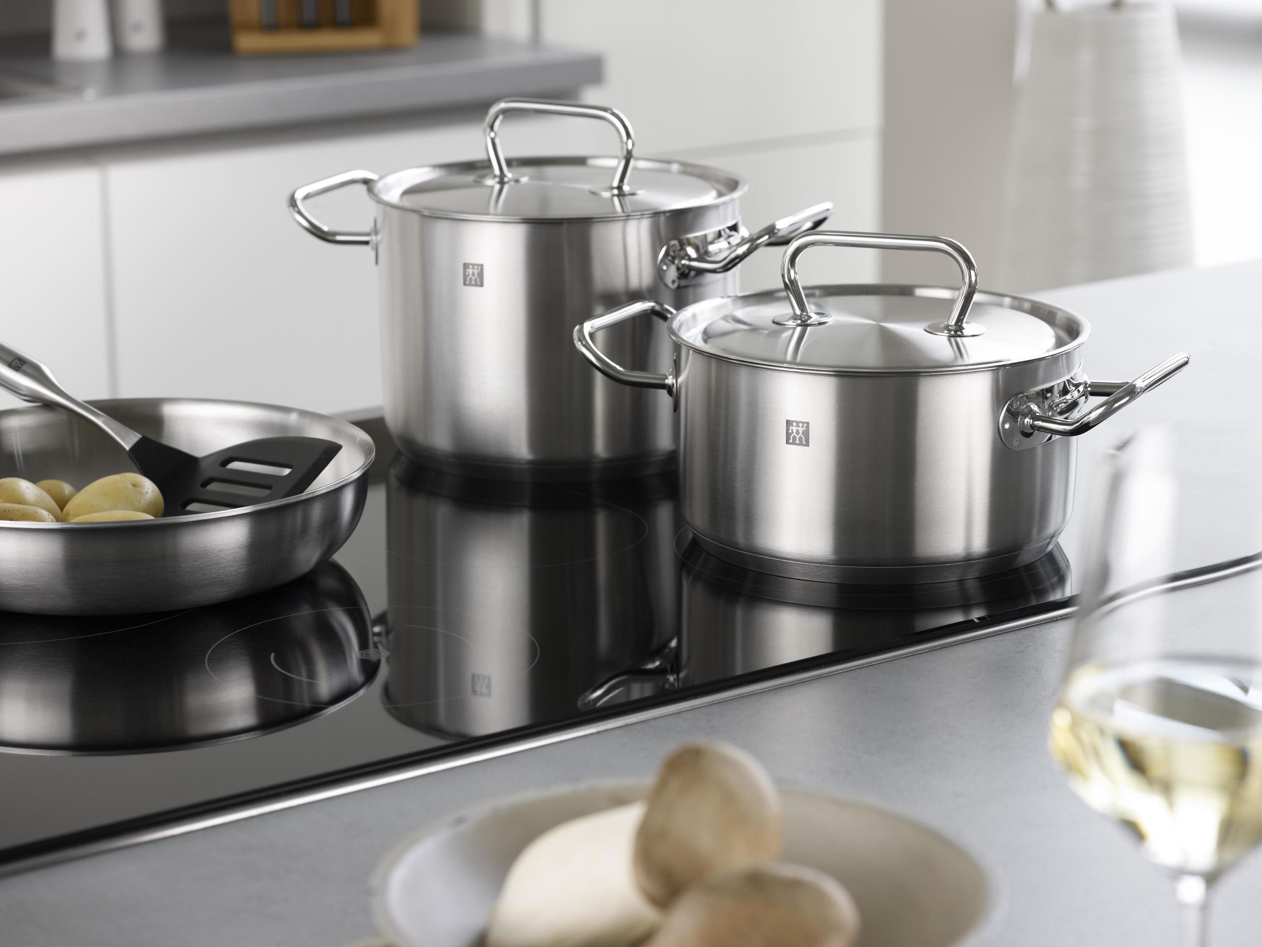 Zwilling Twin Classic 9-Piece 18/10 Stainless Steel Cookware Set